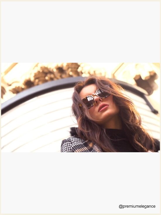Classic Square Polarized Sunglasses Retro Trendy UV400 Sunnies main image 6